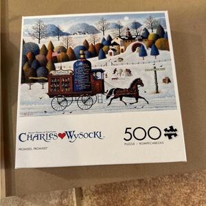 Charles Wysocki 500 pieces puzzle “promises promises”
